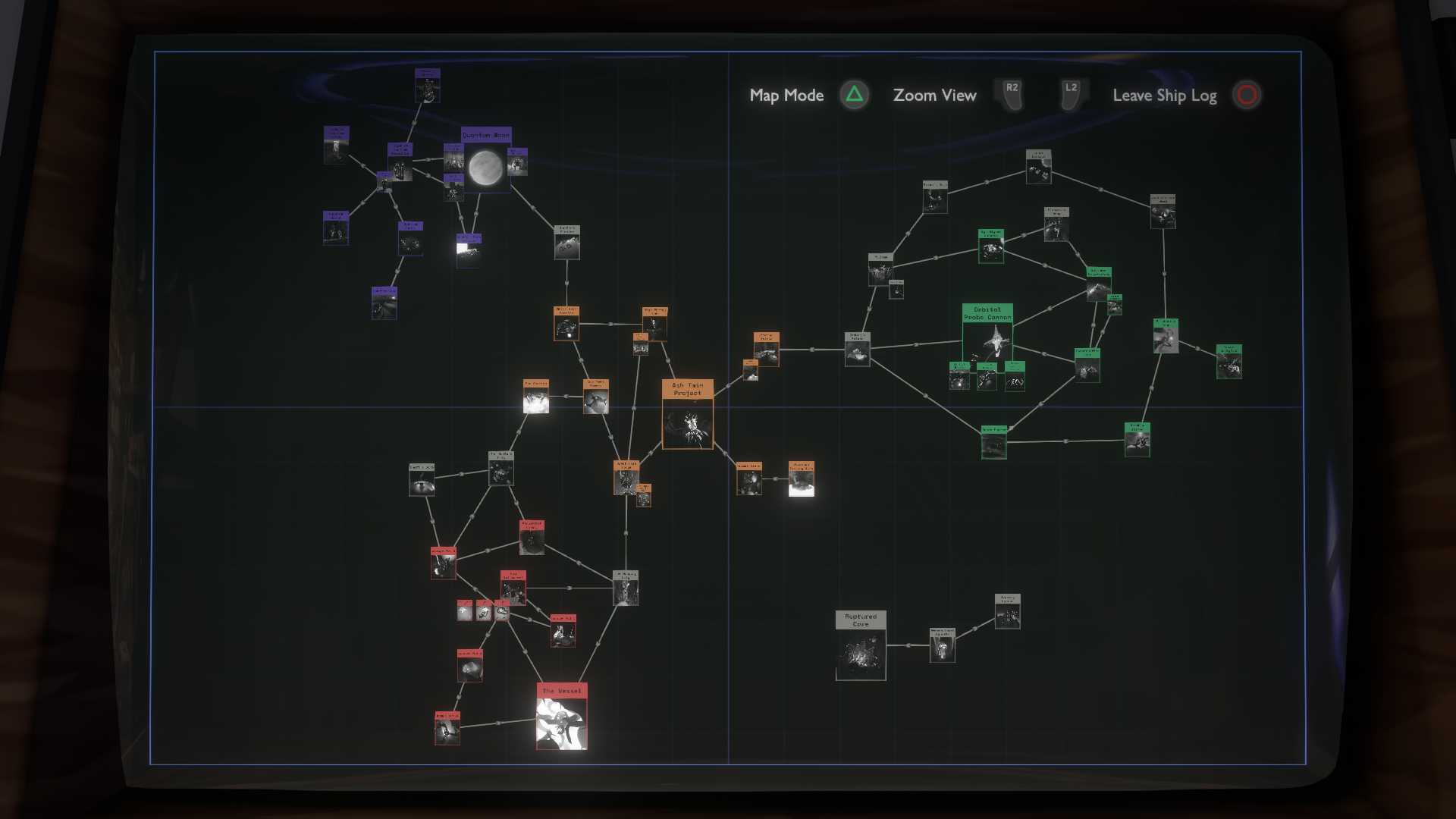 Navigating in Outer Wilds